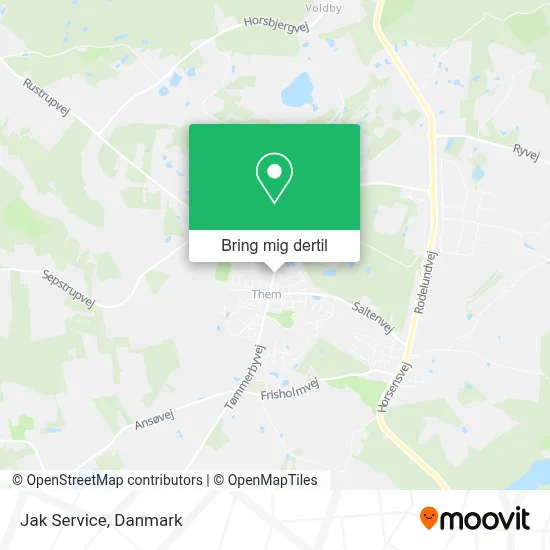 Jak Service kort