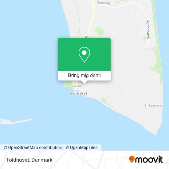 Toldhuset kort