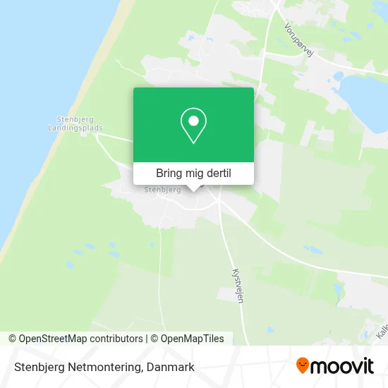 Stenbjerg Netmontering kort