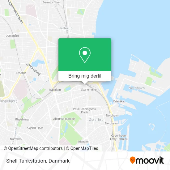 Shell Tankstation kort