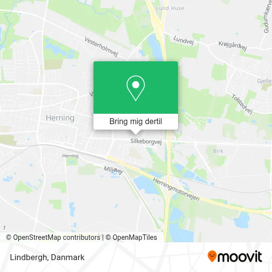 Lindbergh kort