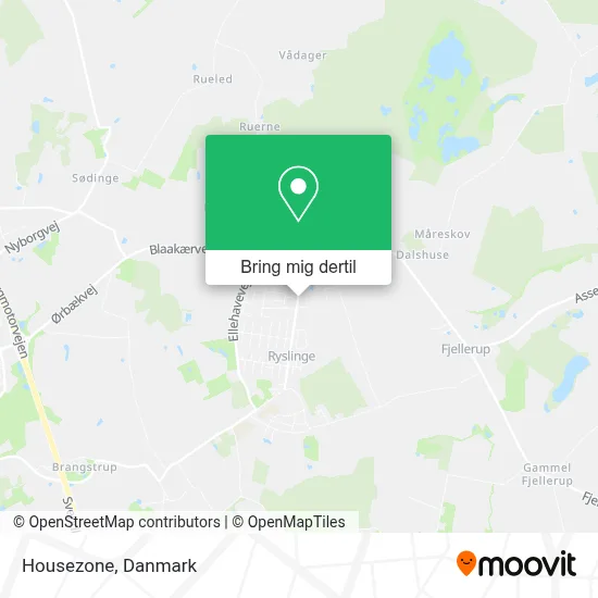 Housezone kort