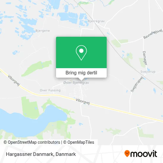Hargassner Danmark kort