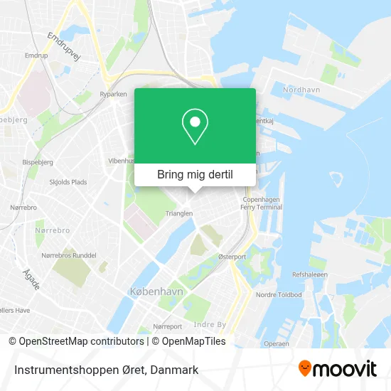 Instrumentshoppen Øret kort