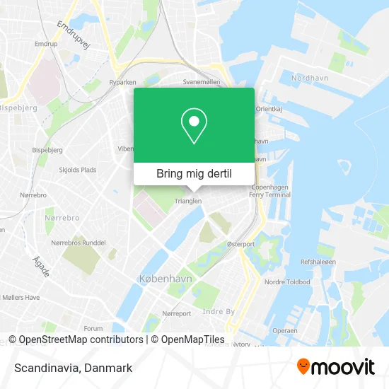 Scandinavia kort