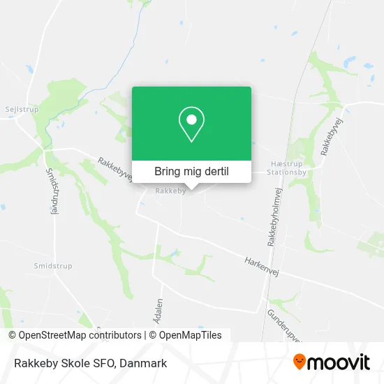 Rakkeby Skole SFO kort