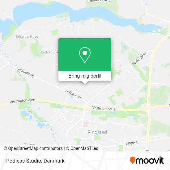 Podless Studio kort
