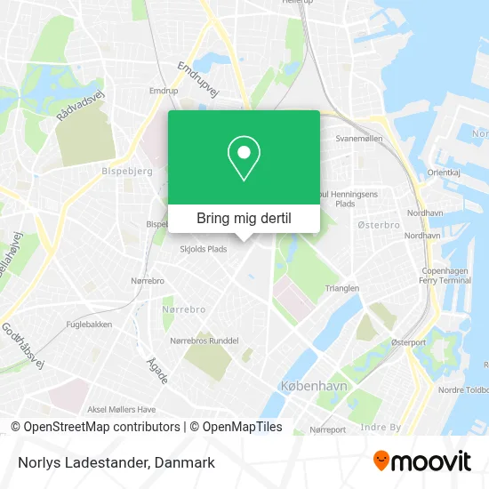 Norlys Ladestander kort