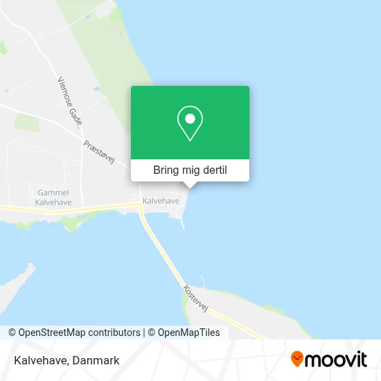 Kalvehave kort