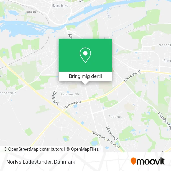 Norlys Ladestander kort