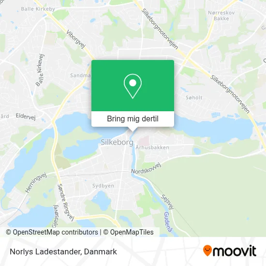 Norlys Ladestander kort