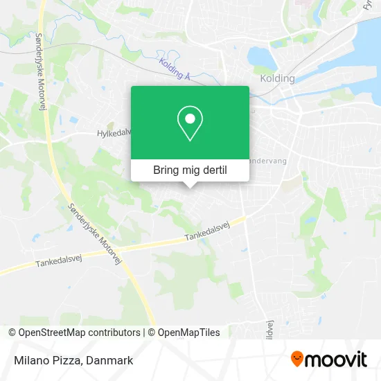 Milano Pizza kort