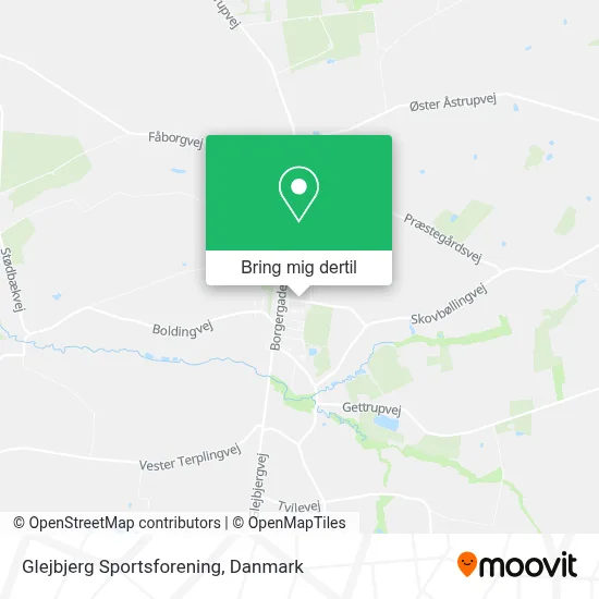Glejbjerg Sportsforening kort