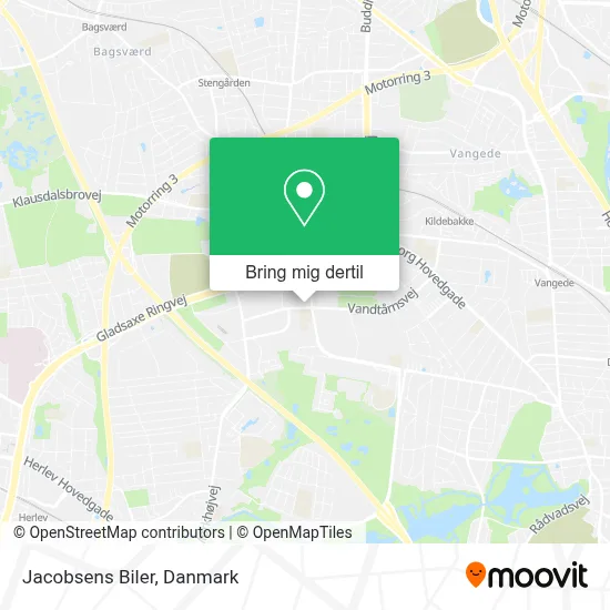 Jacobsens Biler kort