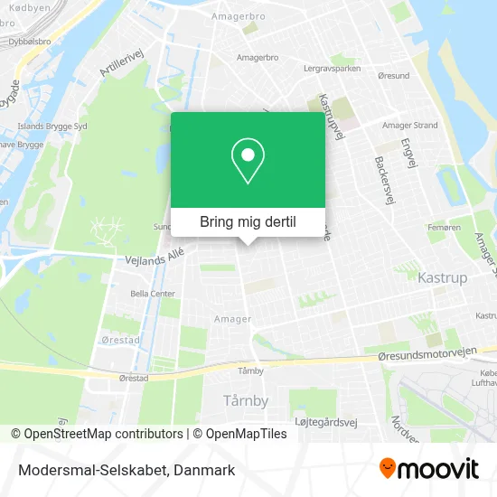Modersmal-Selskabet kort