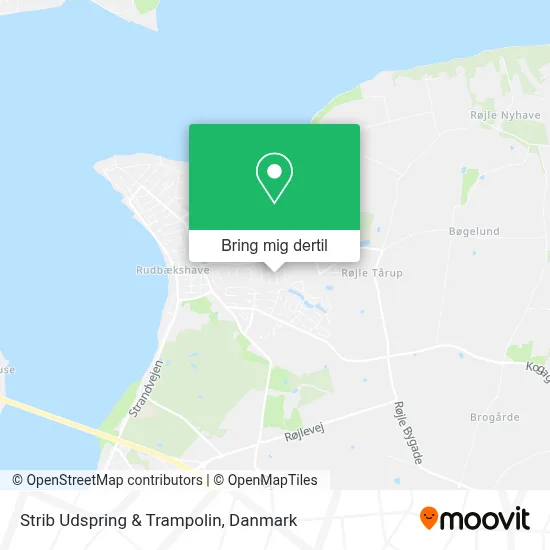 Strib Udspring & Trampolin kort