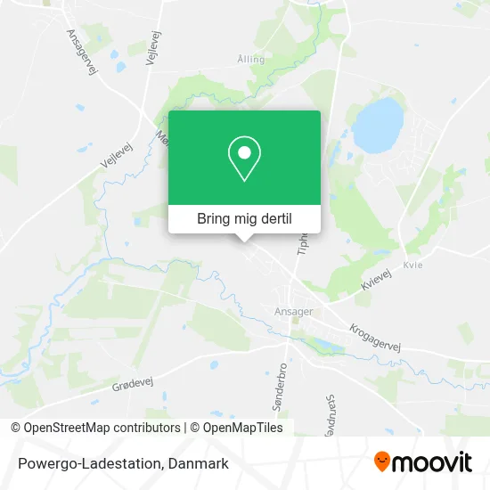 Powergo-Ladestation kort
