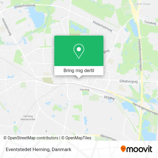 Eventstedet Herning kort