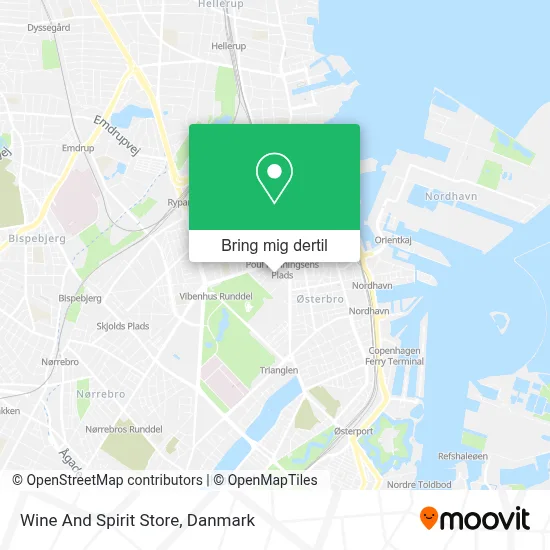 Wine And Spirit Store kort