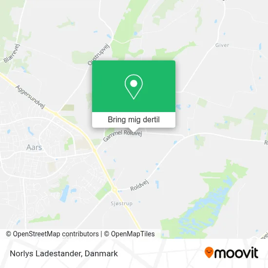 Norlys Ladestander kort