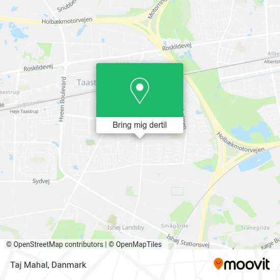 Taj Mahal kort