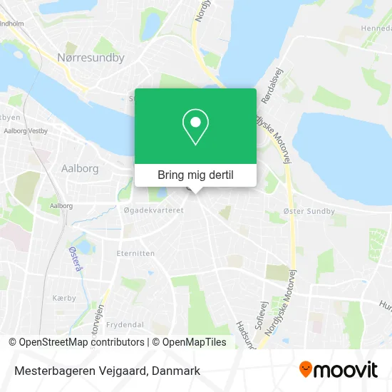 Mesterbageren Vejgaard kort