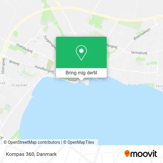 Kompas 360 kort