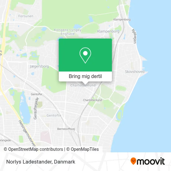 Norlys Ladestander kort