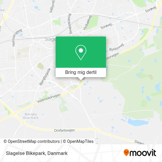 Slagelse Bikepark kort