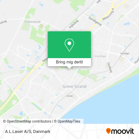 A.L.Laser A/S kort