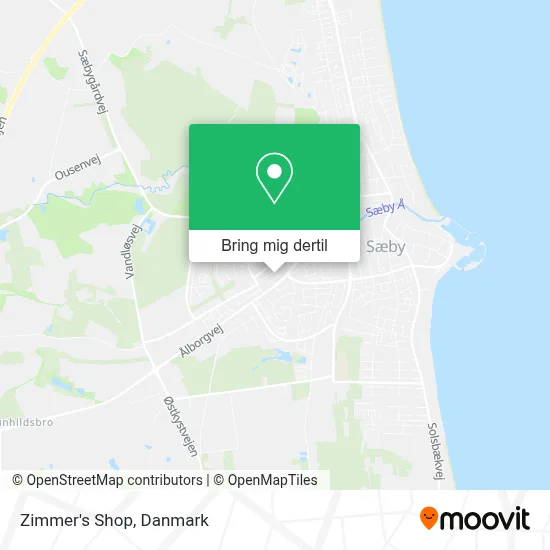 Zimmer's Shop kort
