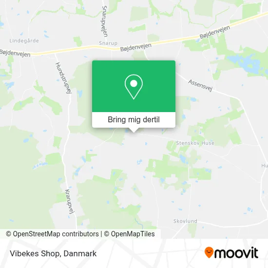 Vibekes Shop kort