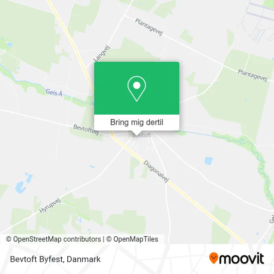 Bevtoft Byfest kort