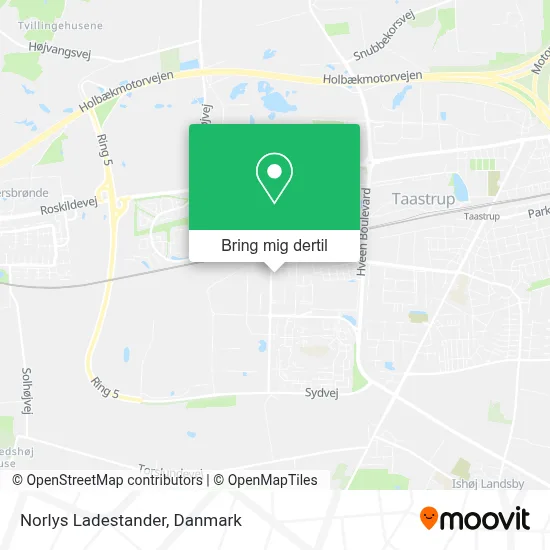 Norlys Ladestander kort