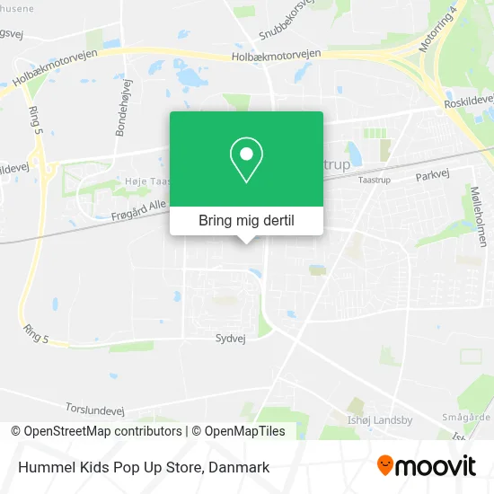 Hummel Kids Pop Up Store kort