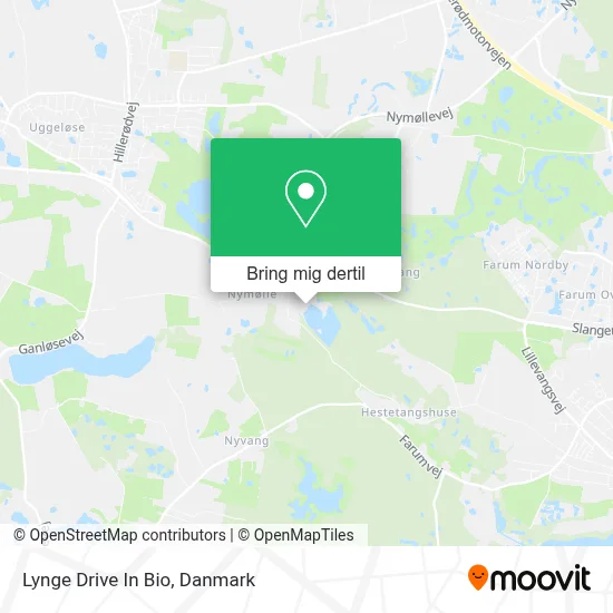 Lynge Drive In Bio kort