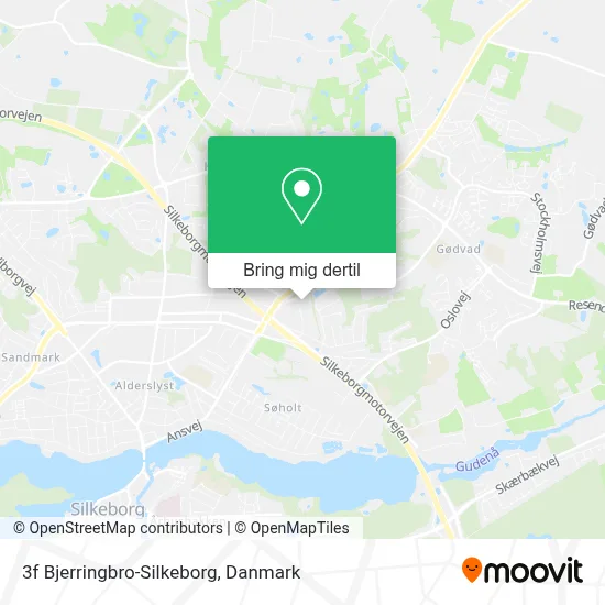 3f Bjerringbro-Silkeborg kort