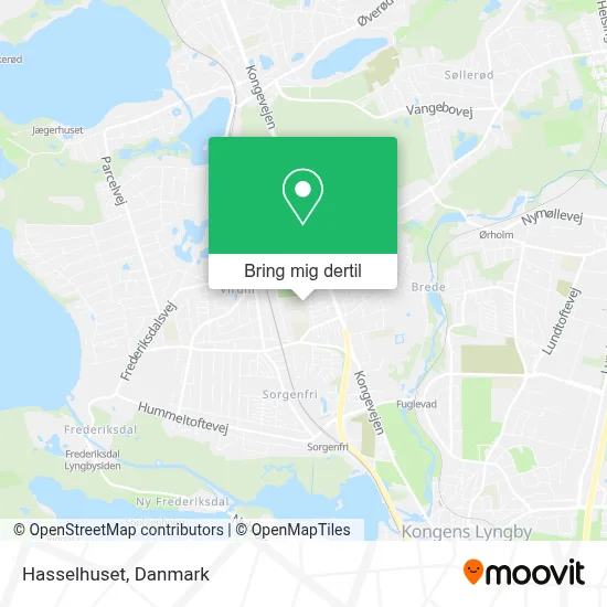 Hasselhuset kort