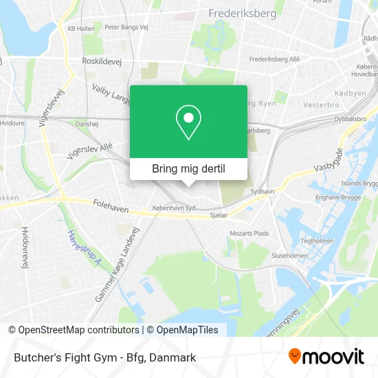 Butcher's Fight Gym - Bfg kort