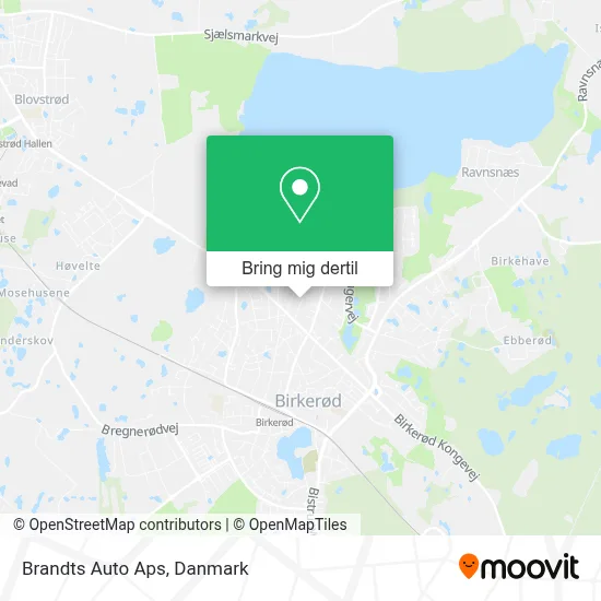 Brandts Auto Aps kort
