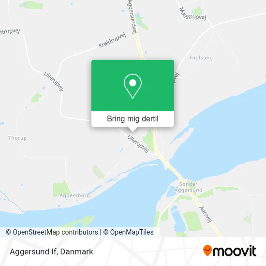 Aggersund If kort