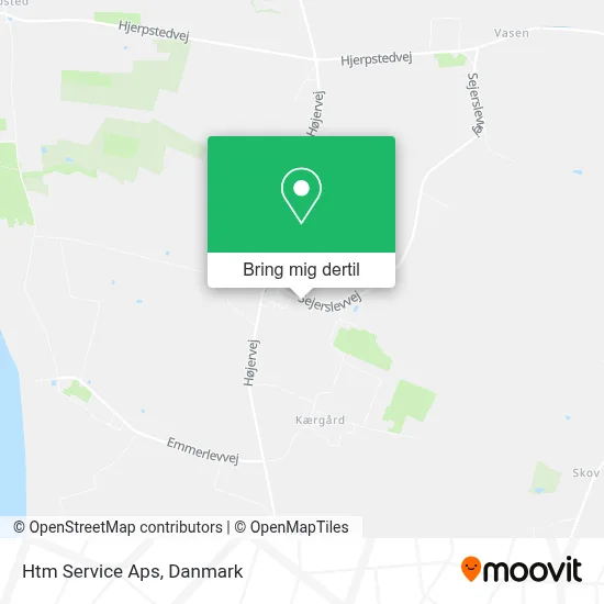 Htm Service Aps kort