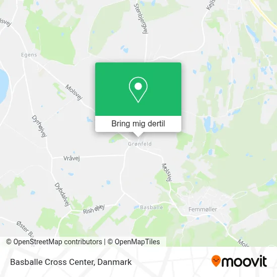 Basballe Cross Center kort