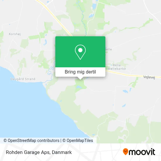 Rohden Garage Aps kort