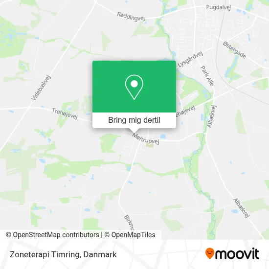 Zoneterapi Timring kort