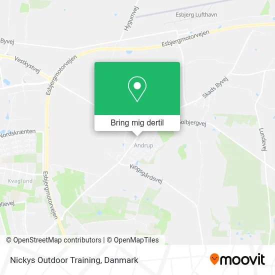 Nickys Outdoor Training kort