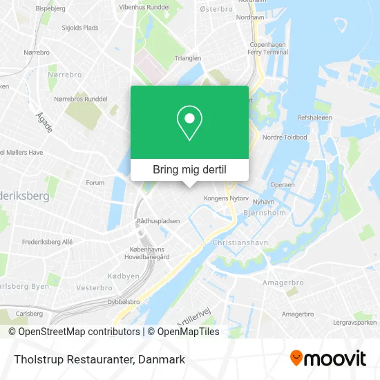 Tholstrup Restauranter kort