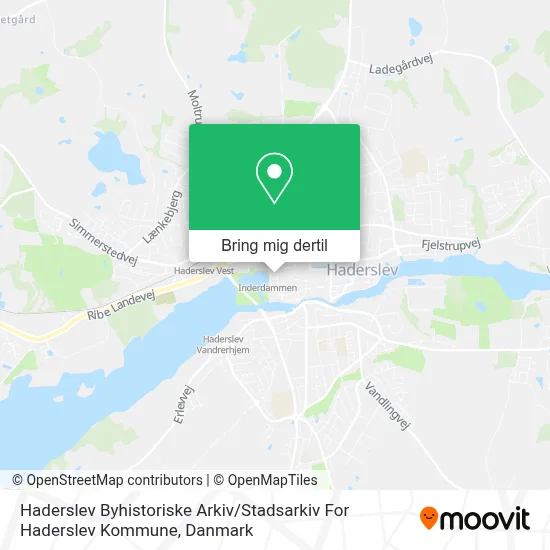 Haderslev Byhistoriske Arkiv / Stadsarkiv For Haderslev Kommune kort