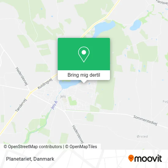 Planetariet kort