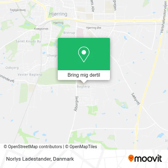 Norlys Ladestander kort
